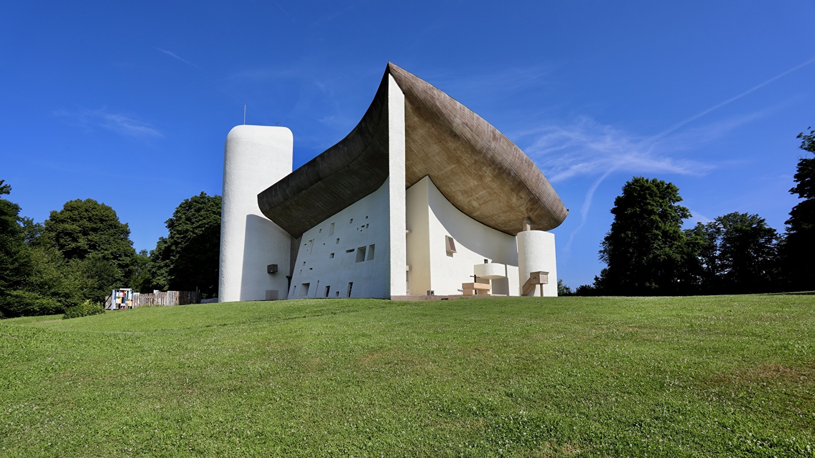 Atelier collage à La Chapelle Le Corbusier