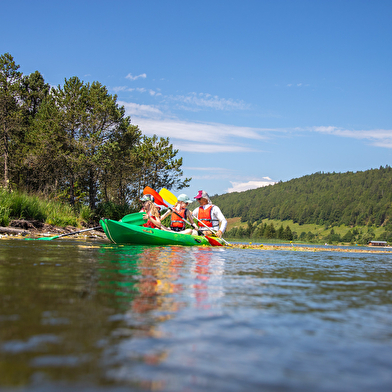 Baignade au lac des Rousses