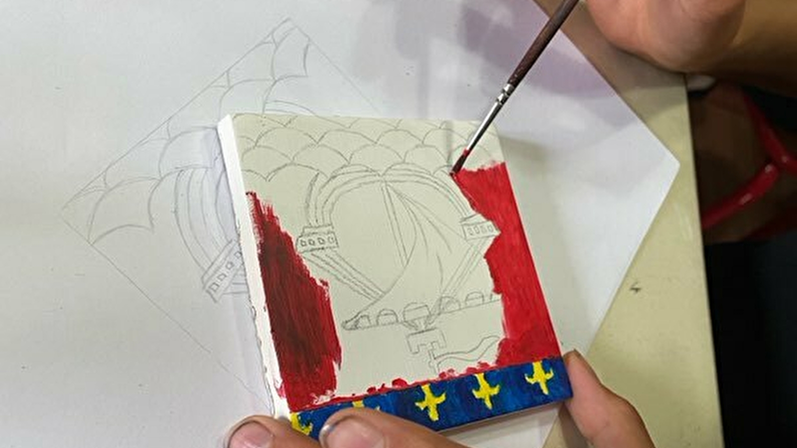 Les carreaux de pavement