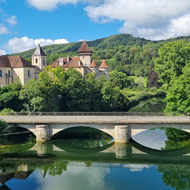 Sur les terres de Courbet en tandem électrique