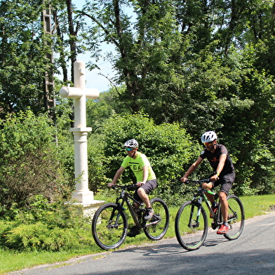 Parcours VTT 50 vert - Tour des Lésines - Espace FFC Ain Forestière
