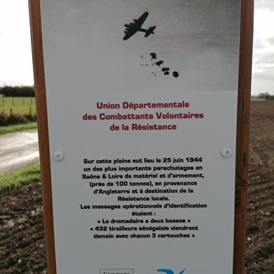 Lieu de parachutage - Seconde Guerre mondiale