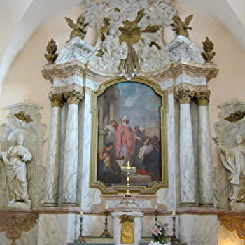 Retable de l'église Saint-Martin - TINCEY-ET-PONTREBEAU