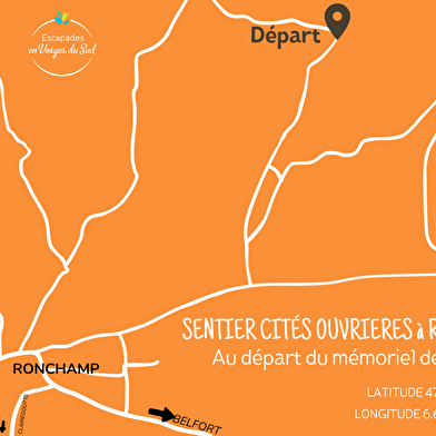 RANDONNÉE - LES CITÉS OUVRIERES 