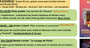 Murder Party : Musée sous scellés - MOIRANS-EN-MONTAGNE