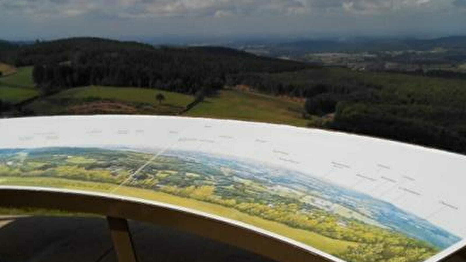 Table d'orientation à Ternant