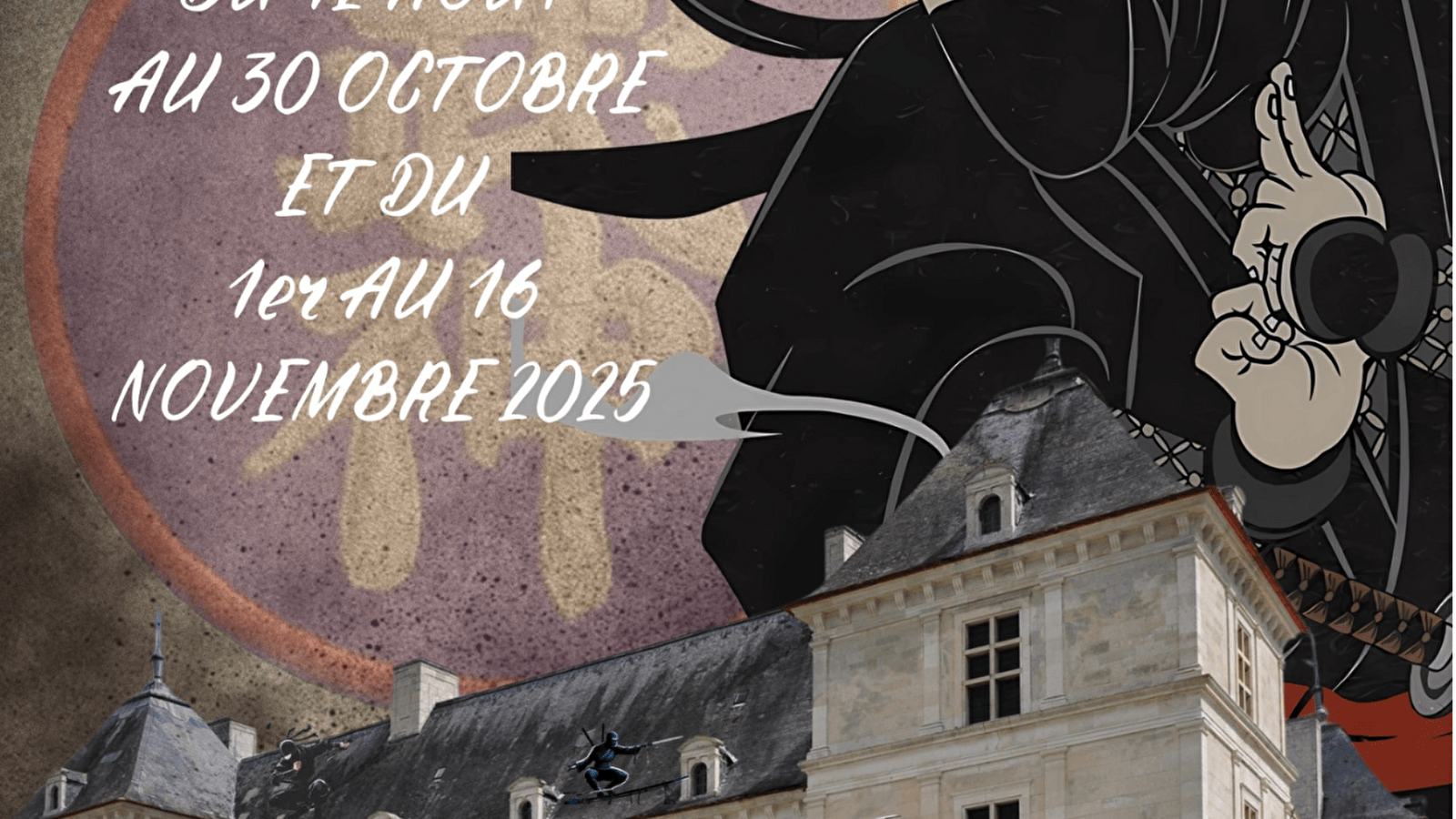 Exposition 'SHINOBI - Les Guerriers de l'Ombre'