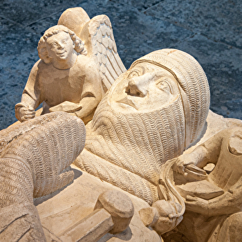 Les Gisants à l'Eglise d'Anost - ANOST