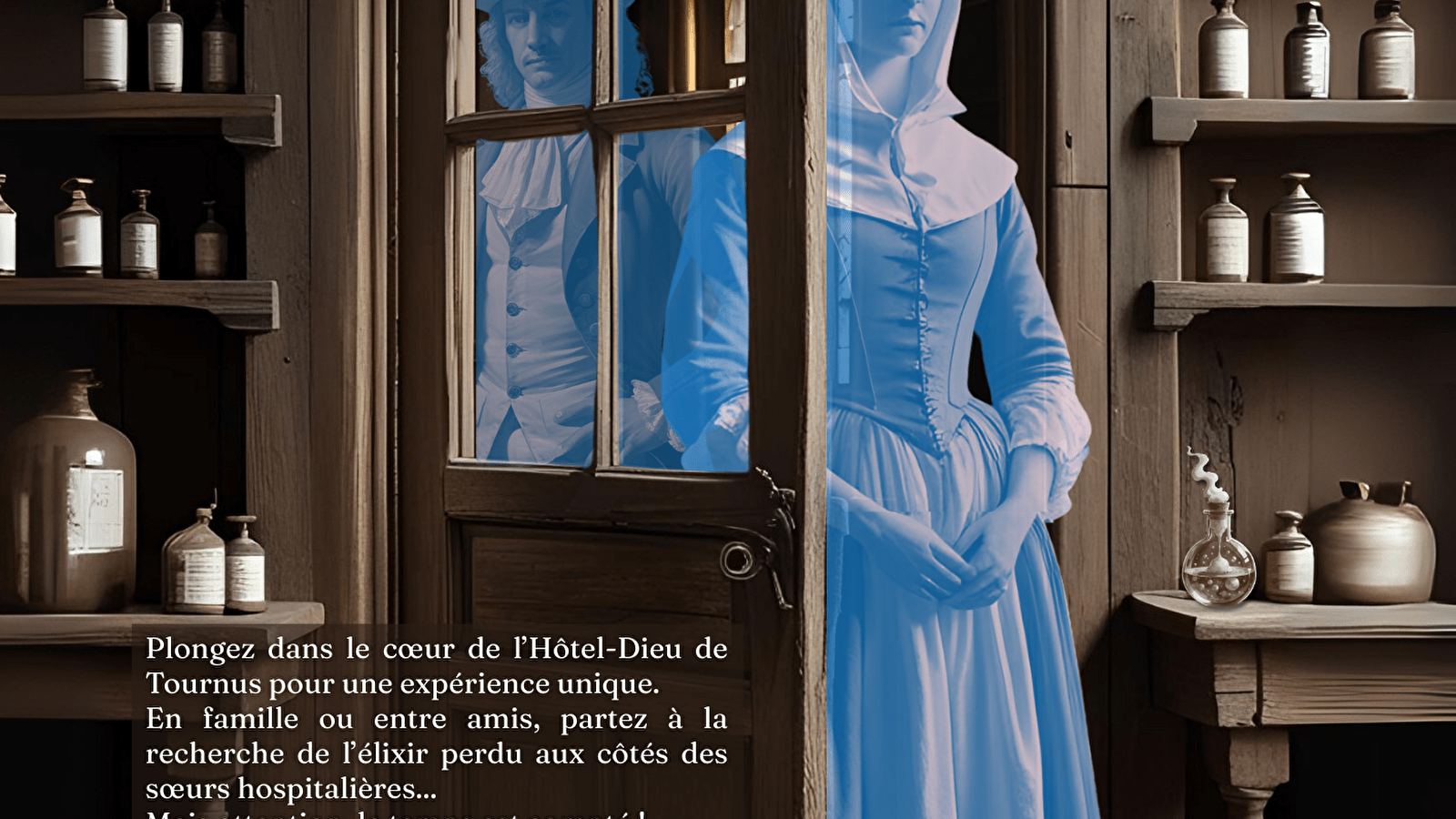 Jeu d’aventures holographiques : l'elixir oublié