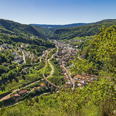 Cluses et viaducs de Morez