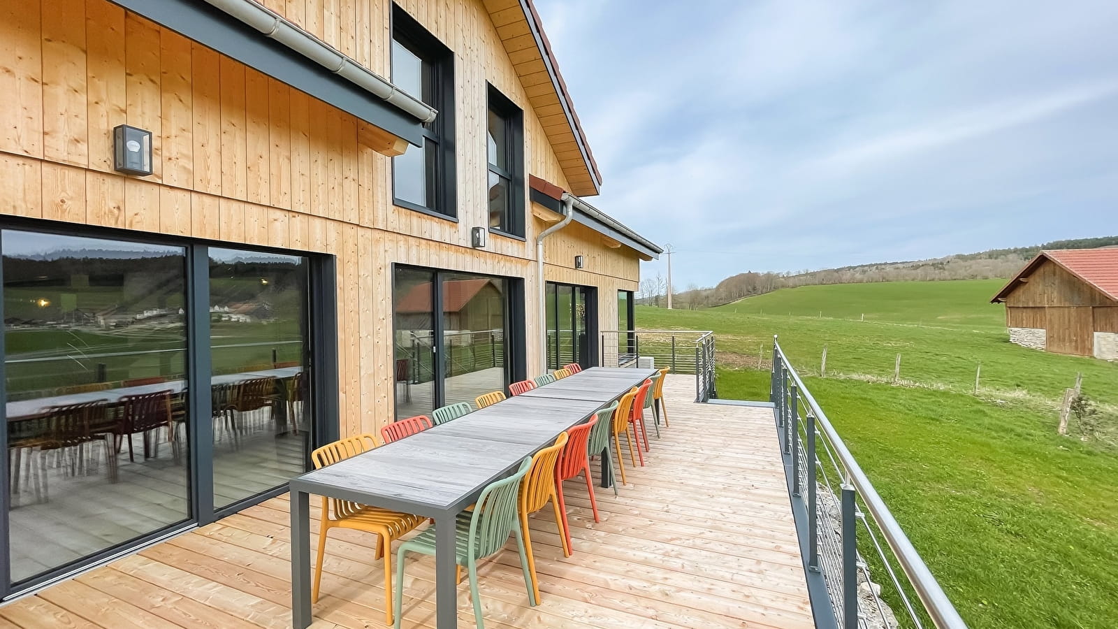 Gîte de la miellerie des combes, côté est