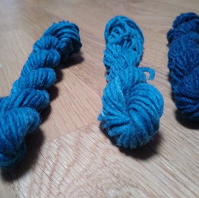 Stage de Teinture Naturelle : Le bleu Indigo