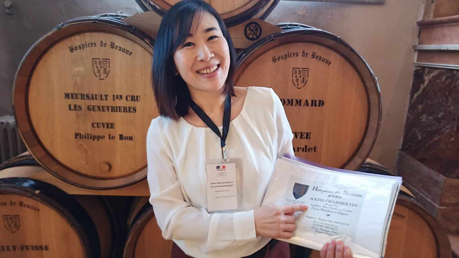 Rié PANNEQUIN-SUZUKI - Côtes & Vignes