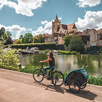 L'EuroVelo 6 dans le Jura - ABERGEMENT-LA-RONCE