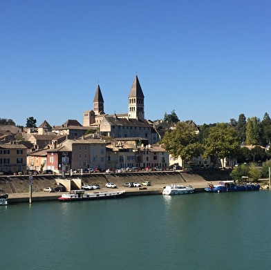 La Voie Bleue® Moselle Saône à vélo - Etape Tournus - Fleurville - Pont-de-Vaux