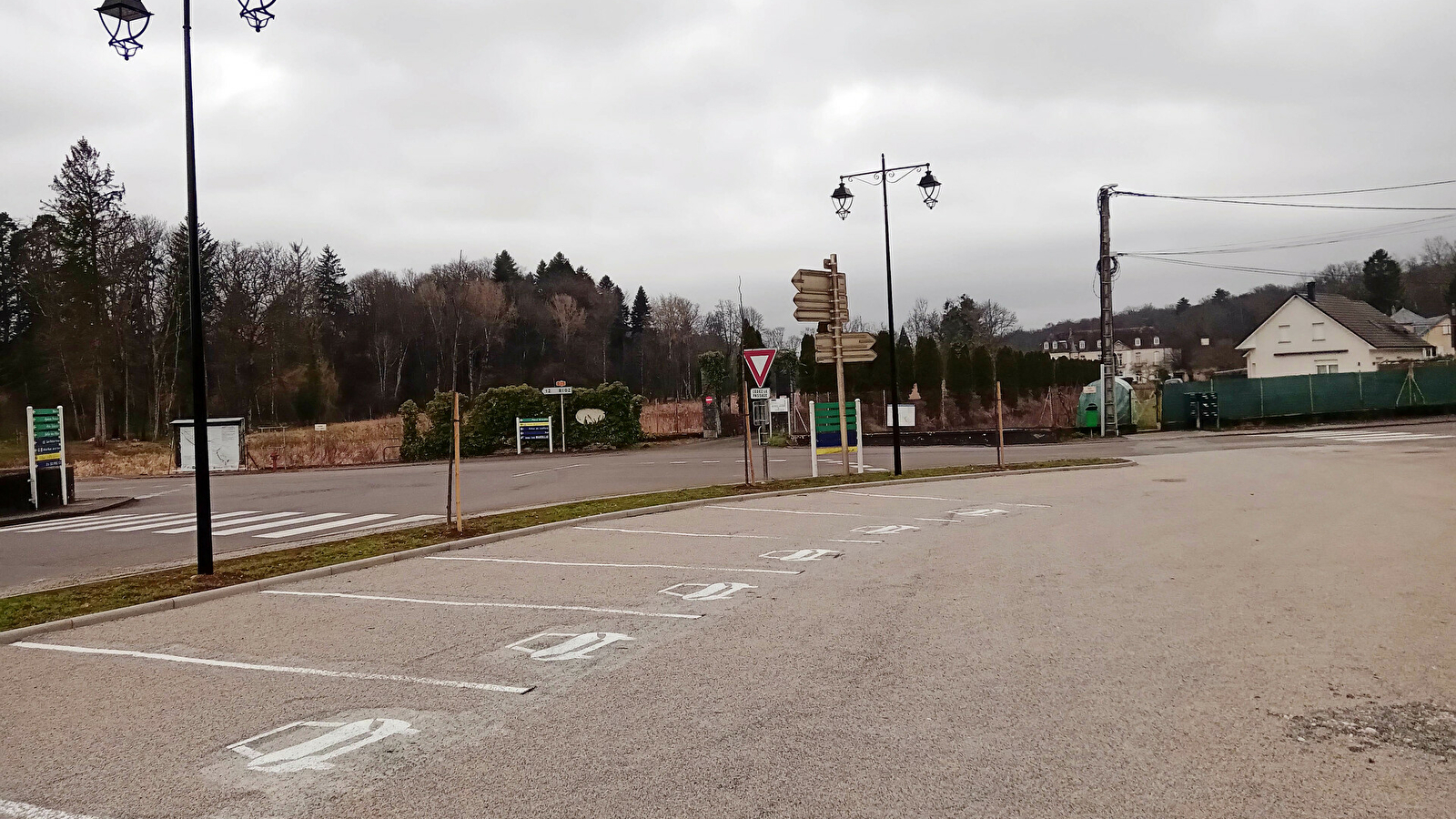 Aire de covoiturage de Loulans-Verchamp