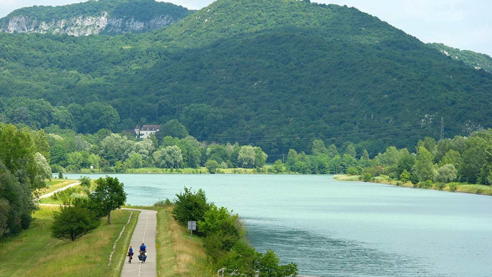 ViaRhôna à vélo - Étape 07 - Groslée > La Balme-les-Grottes