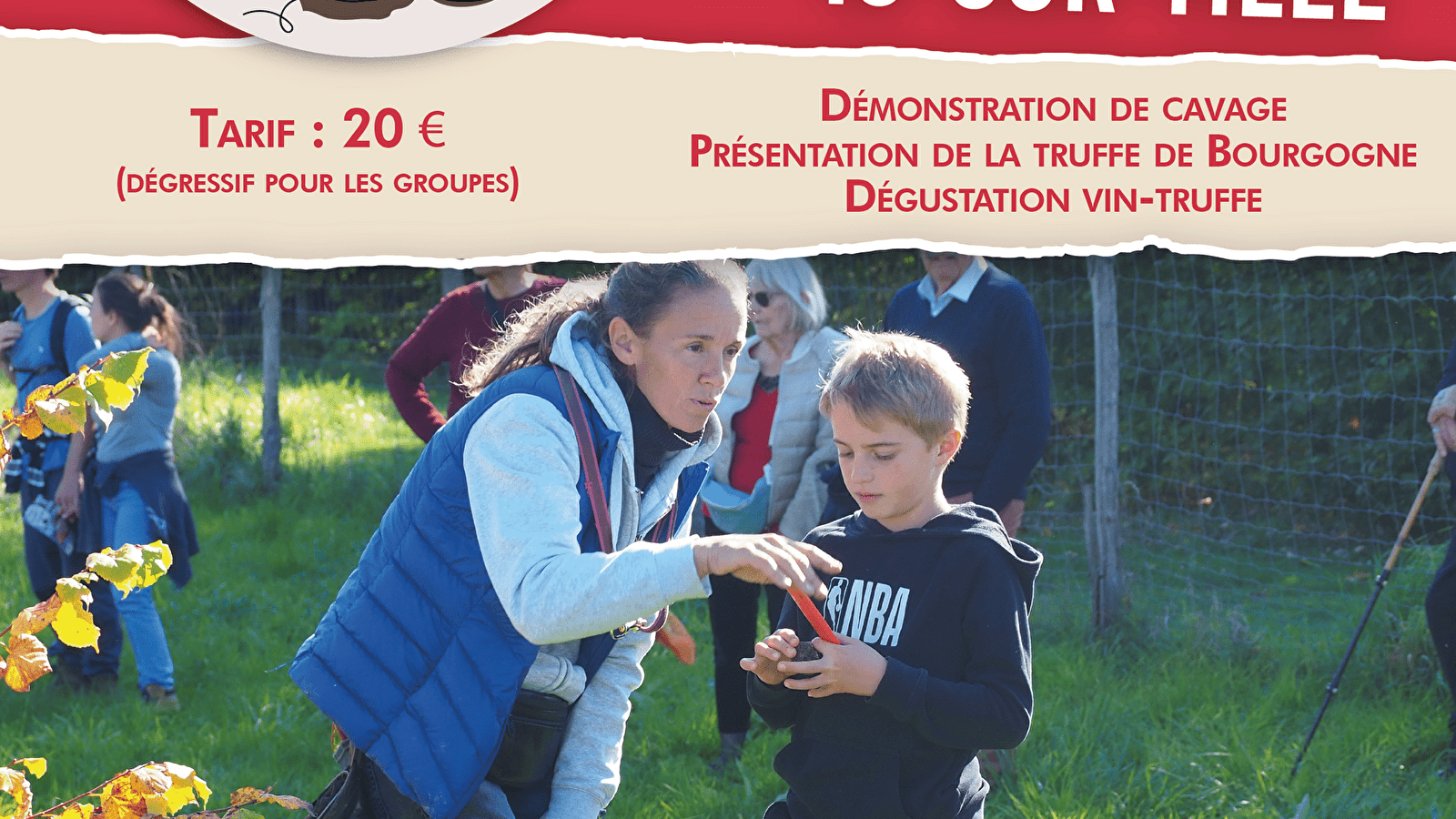 Demi-journée découverte de la truffe de Bourgogne