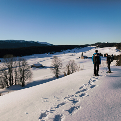 La découverte des Hautes-Combes du Jura en raquettes