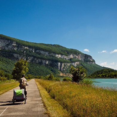 ViaRhôna à vélo - Étape 07 - Groslée > La Balme-les-Grottes