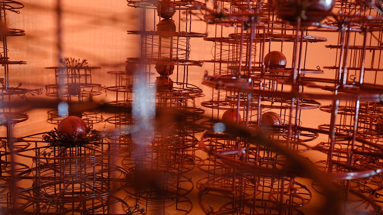 Exposition 'Le Nid des Djinns rougissants'