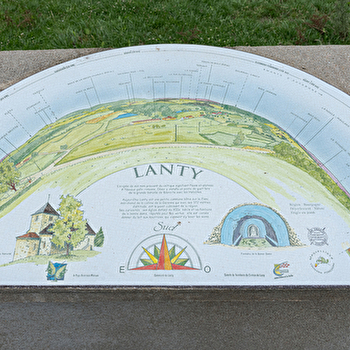 Table d'orientation à Lanty - LANTY