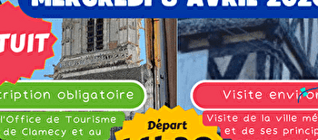 Visite commentée ludique pour enfants du Clamecy médiéval - CLAMECY