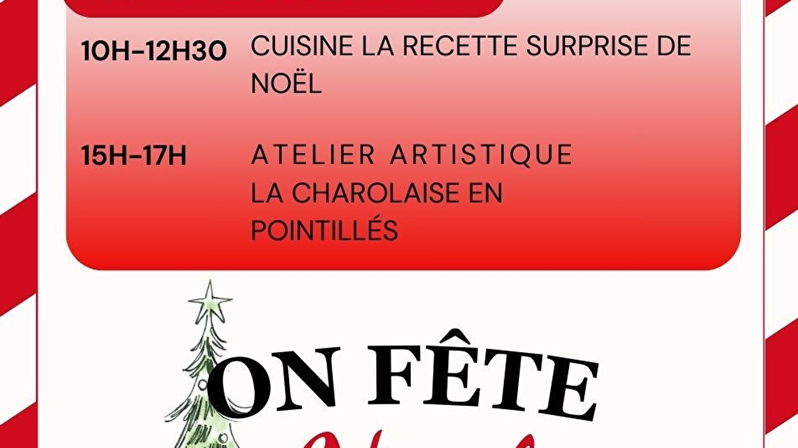 On fête Noël à la Maison du Charolais