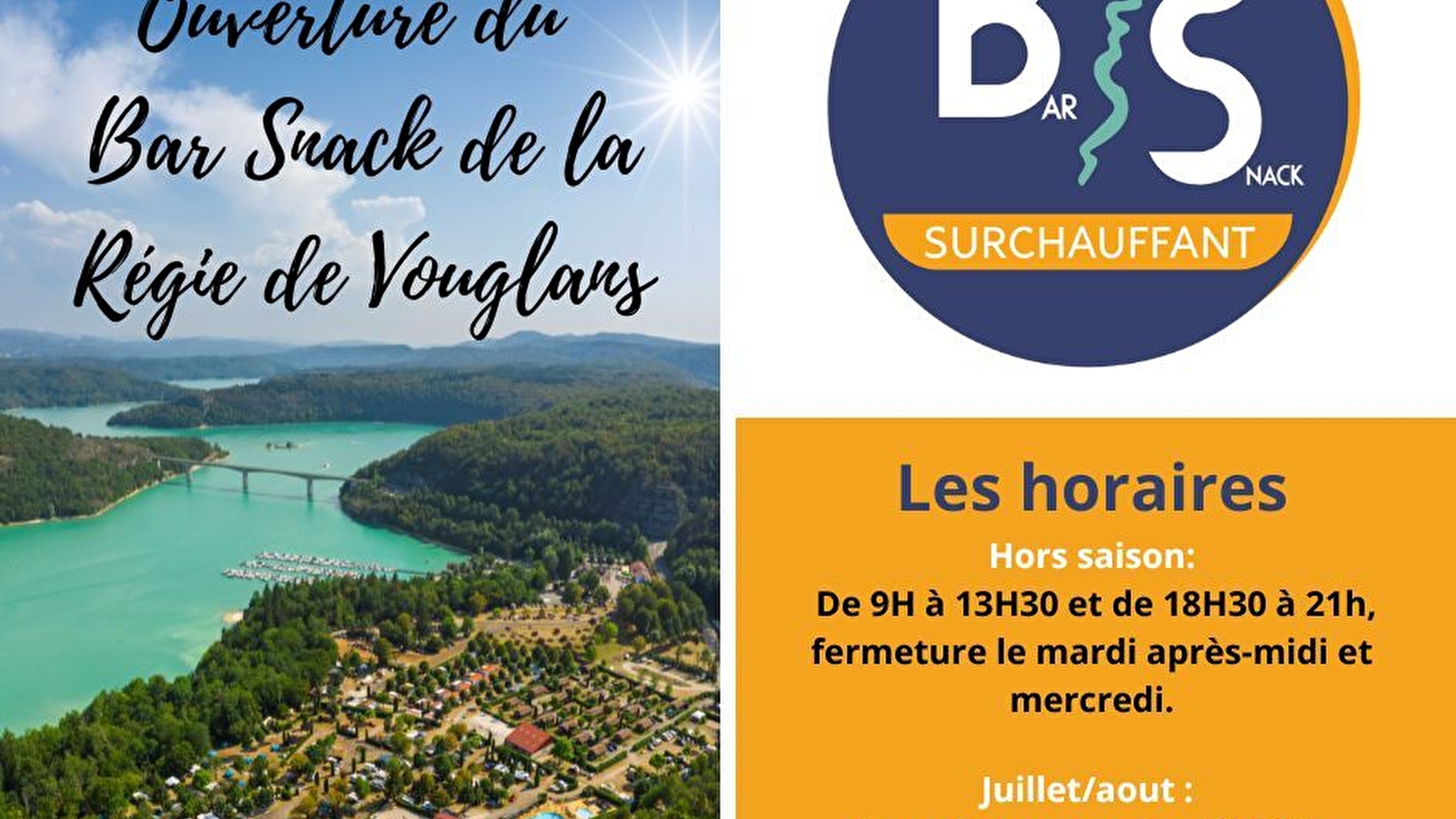 Snack du camping du suchauffant