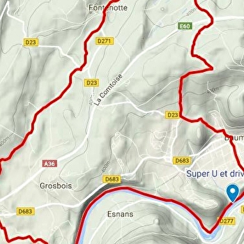 Circuit VTT n° 67 - BAUME-LES-DAMES