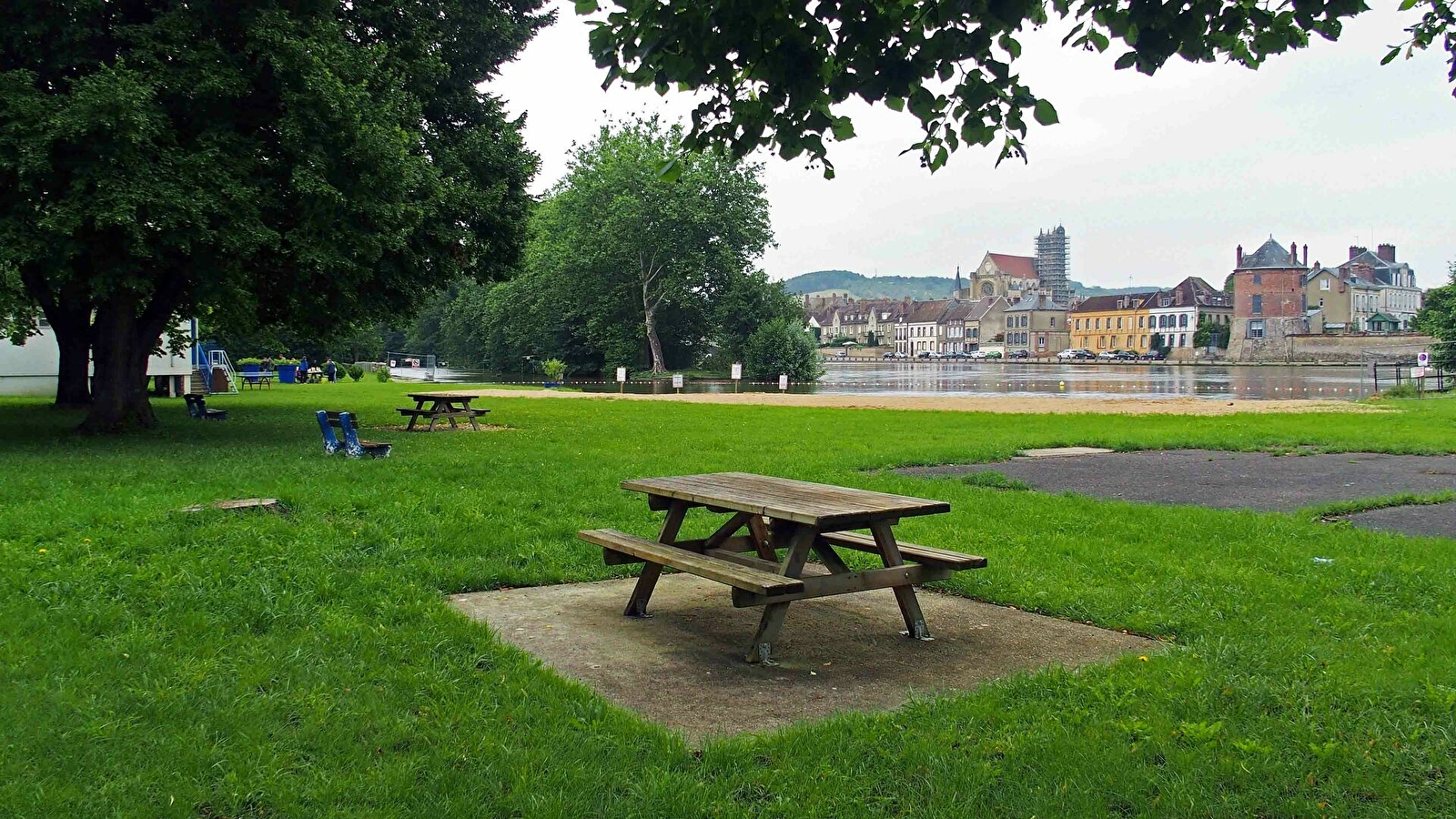 Aire de pique-nique de la plage du Saucil