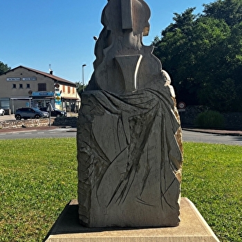 Sculpture ' L’esprit de la musique' - SAINT-MARTIN-BELLE-ROCHE