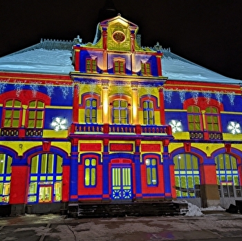 Les lumières du Russey et le marché de Noël - LE RUSSEY