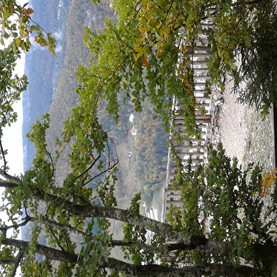 La Roche Brûlée depuis Morez