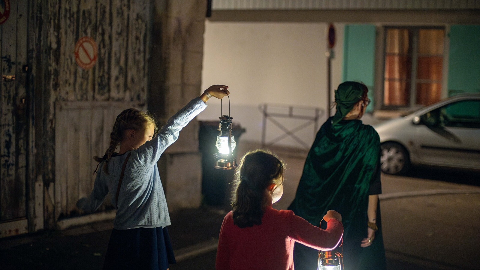 La visite aux lanternes