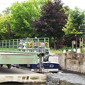 Pont tournant à la main - SELLES