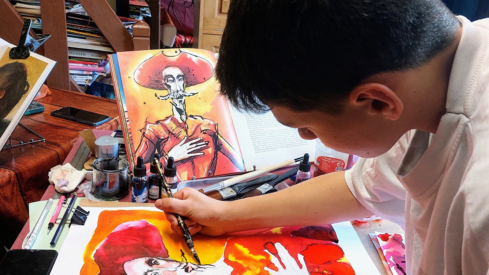 Stage de 3 jours durant les congés scolaires (Toussaint, Février, Pâques) en Arts Plastiques / Ateliers Spire Création