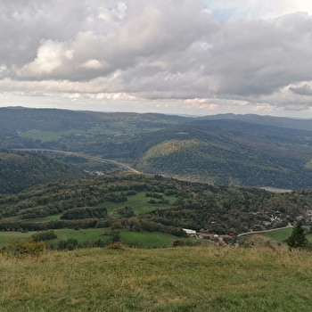 Parcours VTTAE 59 bleu - Tour de la Grande Montagne - Espace FFC Ain Forestière - LE POIZAT-LALLEYRIAT