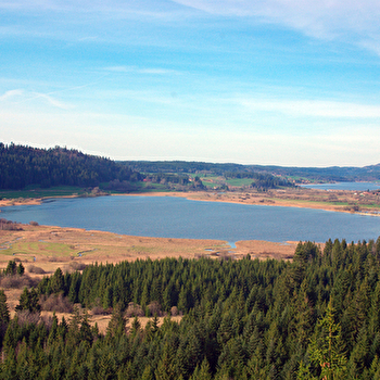 Belvédère des Deux Lacs depuis Remoray - REMORAY-BOUJEONS