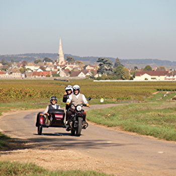 EXCURSION EN SIDE-CAR DANS LE VIGNOBLE - BALADE 'L'ÂME DU TERROIR BOURGUIGNON'- 2H - MEURSAULT