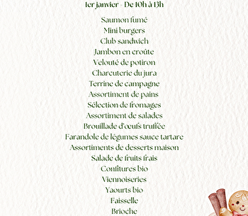 Brunch de Nouvel An au Duchet - NANCHEZ