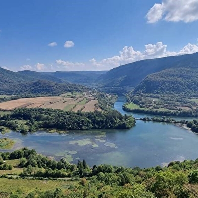 Circuit Jurassic Vélo Tours n° 38 - Les Gorges de l'Ain et ses méandres par la chapelle de St Maurice d'Echazeaux
