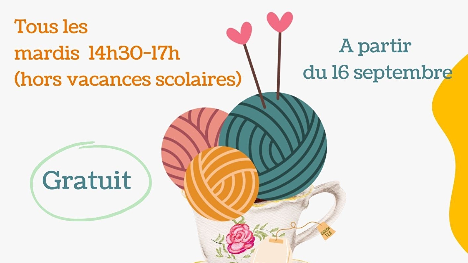 Atelier tricot-crochet