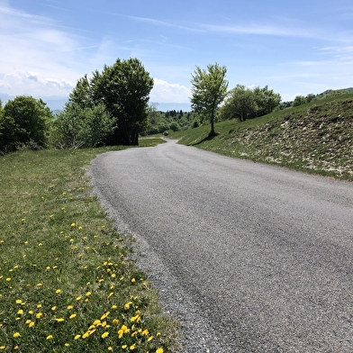 Circuit vélo : Le Grand Colombier et le col de la Biche depuis les Plans d'Hotonnes