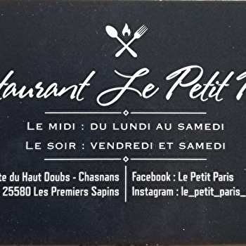 Le Petit Paris - LES PREMIERS SAPINS