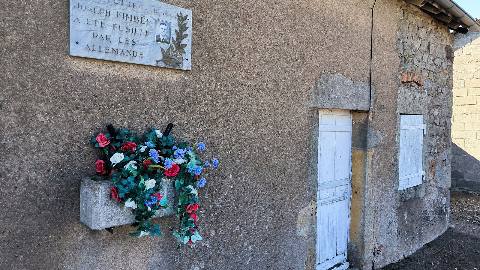 Seconde Guerre mondiale - Plaque mémorielle