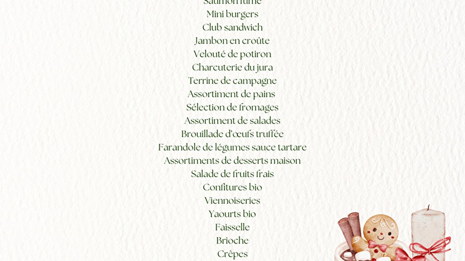 Brunch de Nouvel An au Duchet