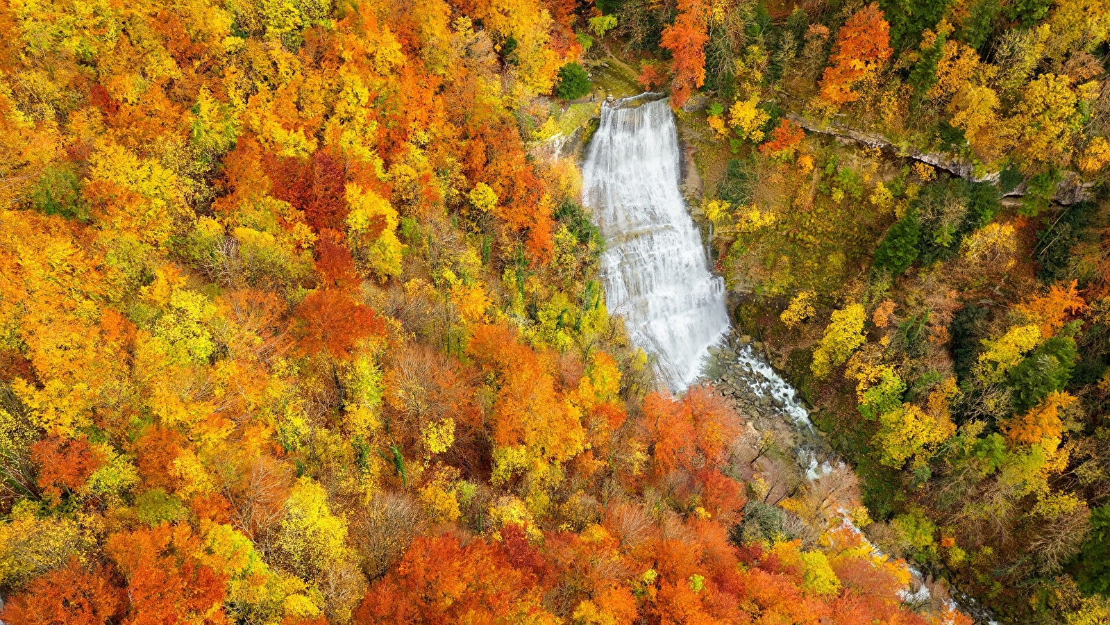 Le Tour des cascades du Hérisson