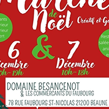 Marché de Noël des producteurs au Domaine Besancenot - BEAUNE