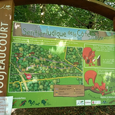 Sentier ludique de la Côte Roux